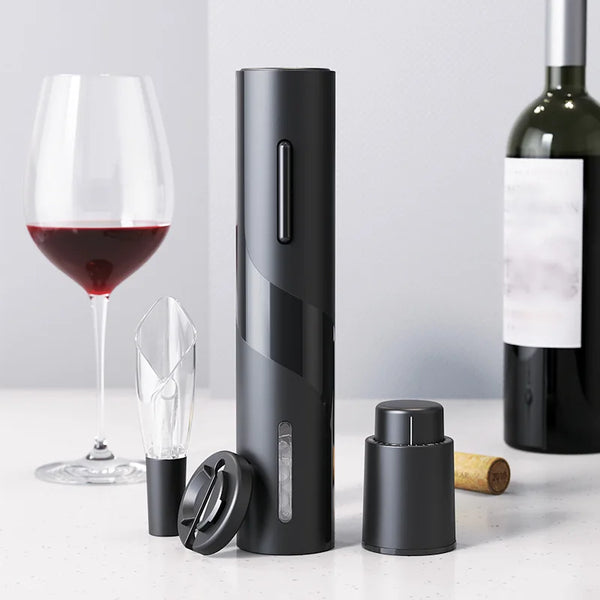 Abridor de Vinho Elétrico com cabo USB