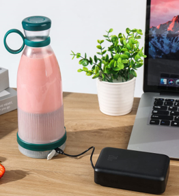 Liquidificador Portátil Garrafa Recarregável USB