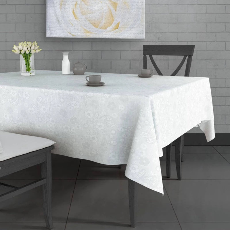 Toalha de Mesa de Plástico Térmica Para 4 6 8 e 10 Lugares Grossa Várias Estampas Quadrada Decoração Cozinha